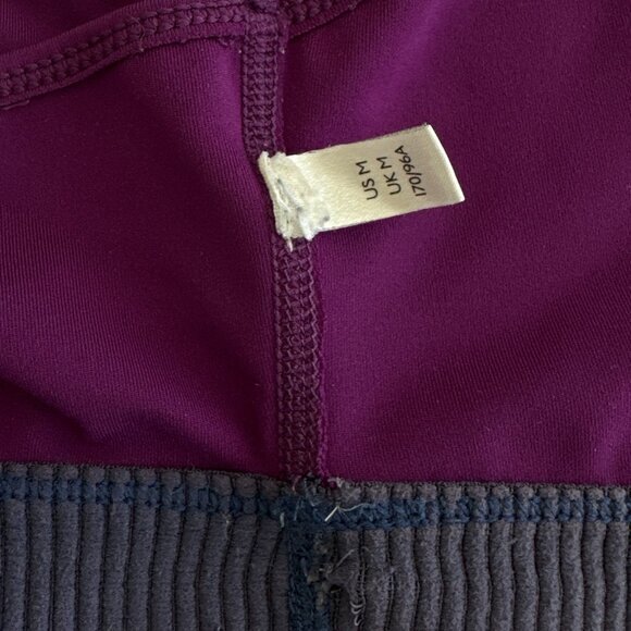 Free People FP Movement Move Me Sports Bra - Size Medium (power plum) - Picture 4 of 7
